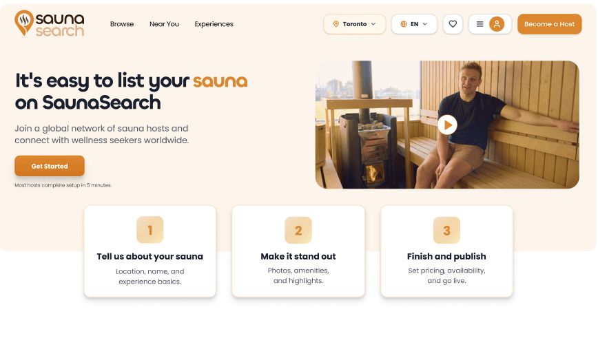 SaunaSearch
